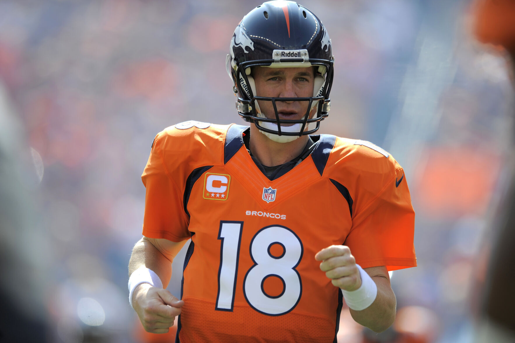 2012: Peyton Manning passes Dan Marino with 64th career 300-yard game